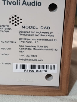 Radio TIVOLI model DAB - 5