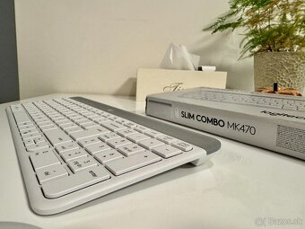 Klávesnica + myš - Logitech MK470 Slim Combo - TOP STAV - 5