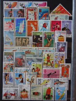 Pekná zbierka známok 1 - 5