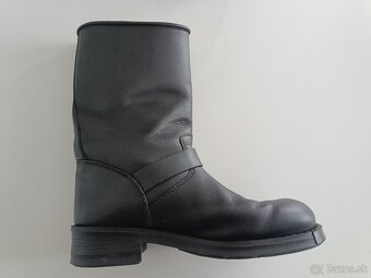 Kožené moto čižmy - 5