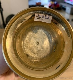 Mosadzná váza 28,5 cm - 5