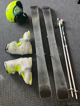 Detské/juniorské lyže Rossignol terrain 110cm/116cm biele - 5