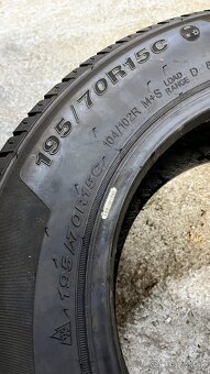 ⚪️zimné pneu 195/70 r15 c - 5