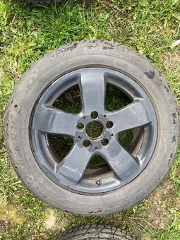 Predám letnú sadu 5x112 R16 - 225/55 R16 - 5