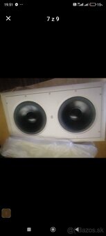 Outdoor subwofery 4ks 250w8ohm do sadrokartónu k jakuzy - 5