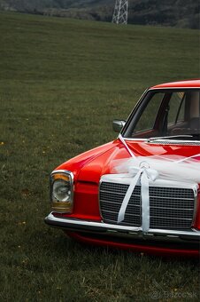Svadobné auto Mercedes w115 - 5