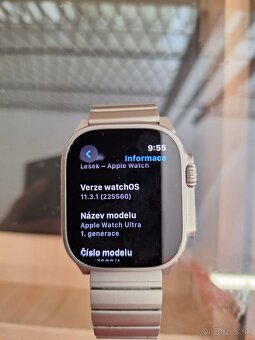 Apple Watch Ultra 49mm, Titanové - 5