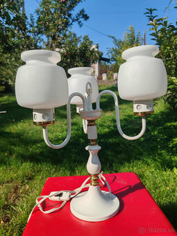 Retro stolná lampa Drukov - 5