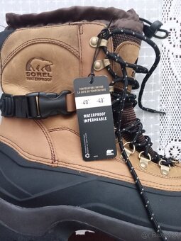 vysoké topanky do extremnych mrazov sorel vel.44 - 5