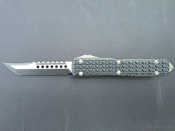 Microtech Ultratech Hellhound Tri Grip Gun Metal Hardware - 5