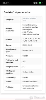 Predám pracovnú obuv - 5
