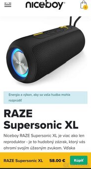 Bt reprak ,NICEBOY raze supersonic xl - 5