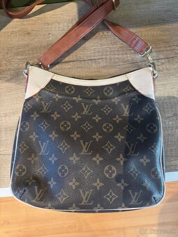 Veľká hnedá crossbody lv kabelka - 5