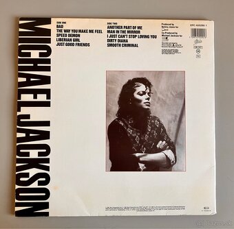 LP Michael Jackson - Bad - 5