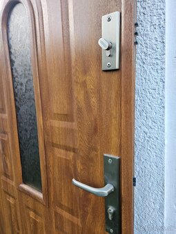 Vstupné exteriérové ľavé jednokrídlové bezpečnostné dvere - 5