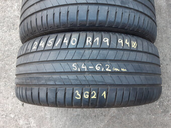 245/40 R19 -letné Bridgestone - 5