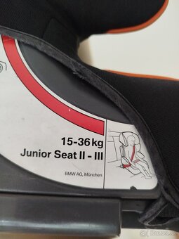 Autosedačka Junior Seat II od BMW 15-36kg - 5