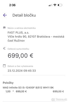 MAG Infinite S3 Herný počítač - 5