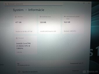 Hp Elitebook 850 G6 , Intel® Core™i7 , 16gb ram ,Windows 11 - 5