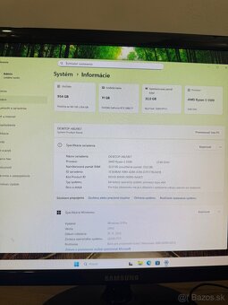 Herná zostava rtx 2080 ti, 32GB Ram, monitor, Win 11 - 5
