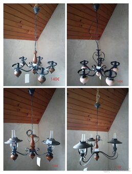 Predám cylindrové lampy, lampičky - 5