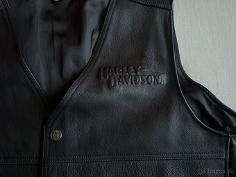 HARLEY DAVIDSON® kožená vesta 2XL - 5