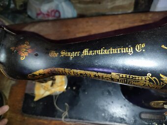 SINGER sijaci stroj / retro vintage - 5