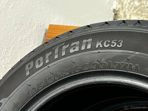 195/60 R16C Kumho 1 PorTran KC53 / letné pneu - 5