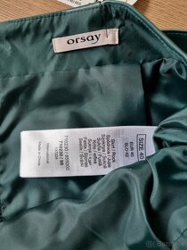nová smaragdovozelená koženková sukňa Orsay veľ. 40 - 5