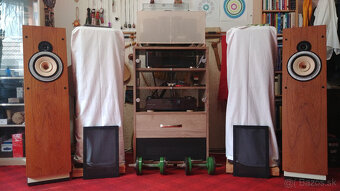 Stĺpové bedne s Liiaudio Silver 8 & Audax tweter - 5