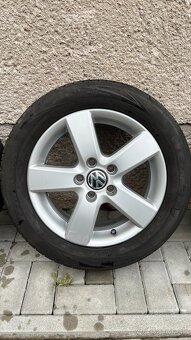 ⭐Originál ALU Disky VW R16 + Letné Pneumatiky Nexen⭐ - 5