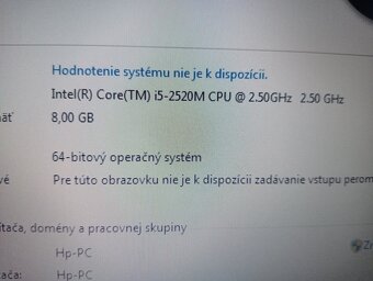 Hp elitebook 8460p , Intel(R) Core™i5 , 8gb ram , 240gb - 5