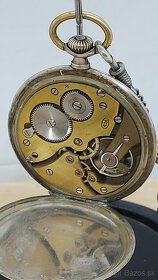 Predám staré strieborné hodinky cal. 474 artdeco - 5