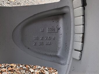 Opel Mokka originál elektróny + pneu. 215/55/r18 - 5