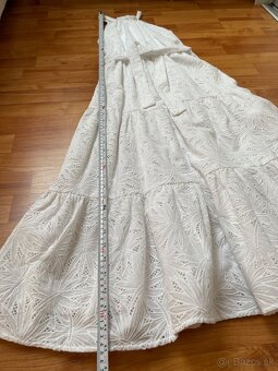 Kvalitné šaty MICHAEL KORS z madeiry 150cm - 5