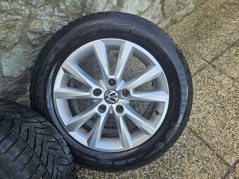 Originál VW TUAREG disky s pneumatikami 255/55R18 - 5