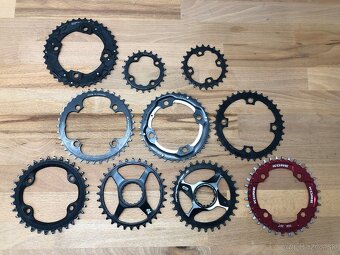 Rôzne kľuky, prevodníky, kazety, reťaze Shimano Xtr, Race Fa - 5