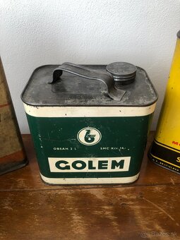 Predám originálne plechovky od olejov k starým motocyklom - 5