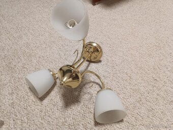 3 ks nízkoprofilové lustre E14 - 5