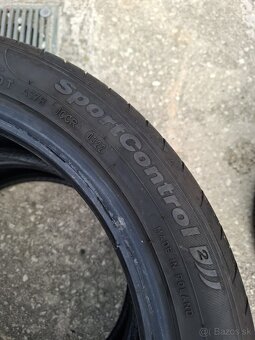 Letné pneumatiky - 2ks - 225/45 R17 91Y zn. Fulda SC2 - 5