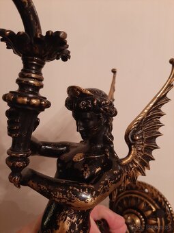 RARITA Starožitná lampa - Nympha. - 5