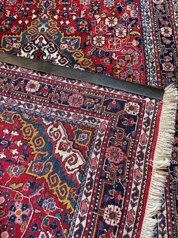 Kvalitný ručne viazaný koberec, vlna, 177x110, top stav - 5