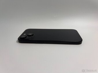 IPHONE 15 BLACK 128GB ZÁRUKA - VEĽMI PEKNÝ STAV - 5