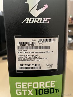 Gigabyte Geforce GTX 1080Ti Extreme Edition - 5