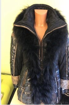 Krasna bunda s kozusinkou z myvala - 5