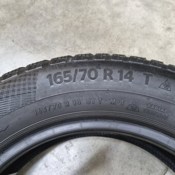 Zimné pneumatiky 165/70 R14 CONTINENTAL - 5
