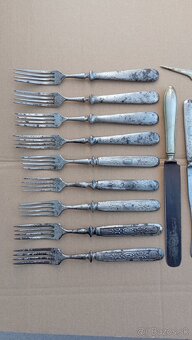 Starožitný príbor... starý - 5