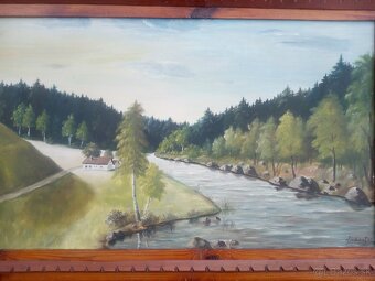 Predám obrazy českého maliara - 5