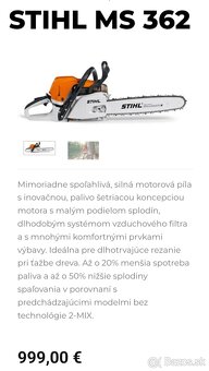 Mot.píla STIHL MS362 - 5