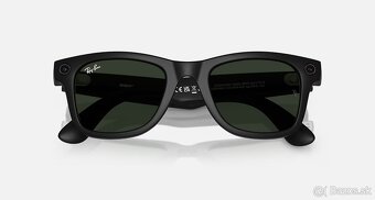 Ray-Ban Meta Wayfarer, Samozafarbovacie / Matná čierna - 5